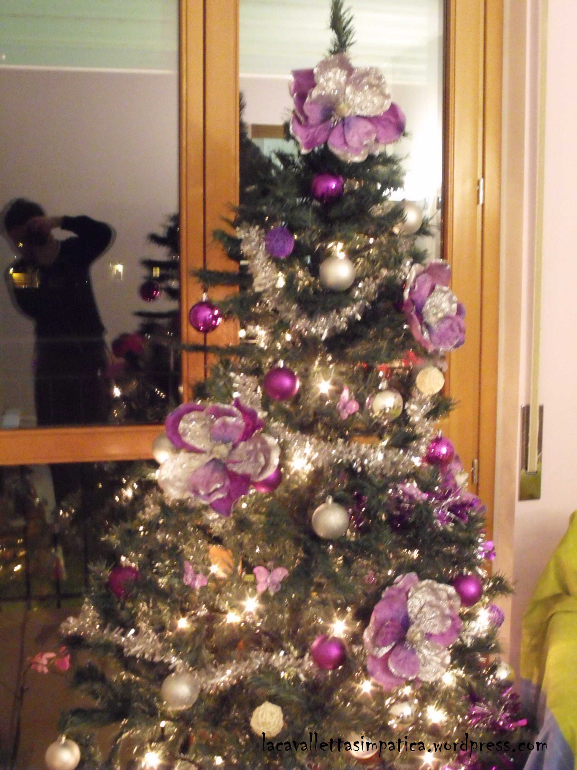 Il mio albero di Natale…viola | La cavalletta simpatica